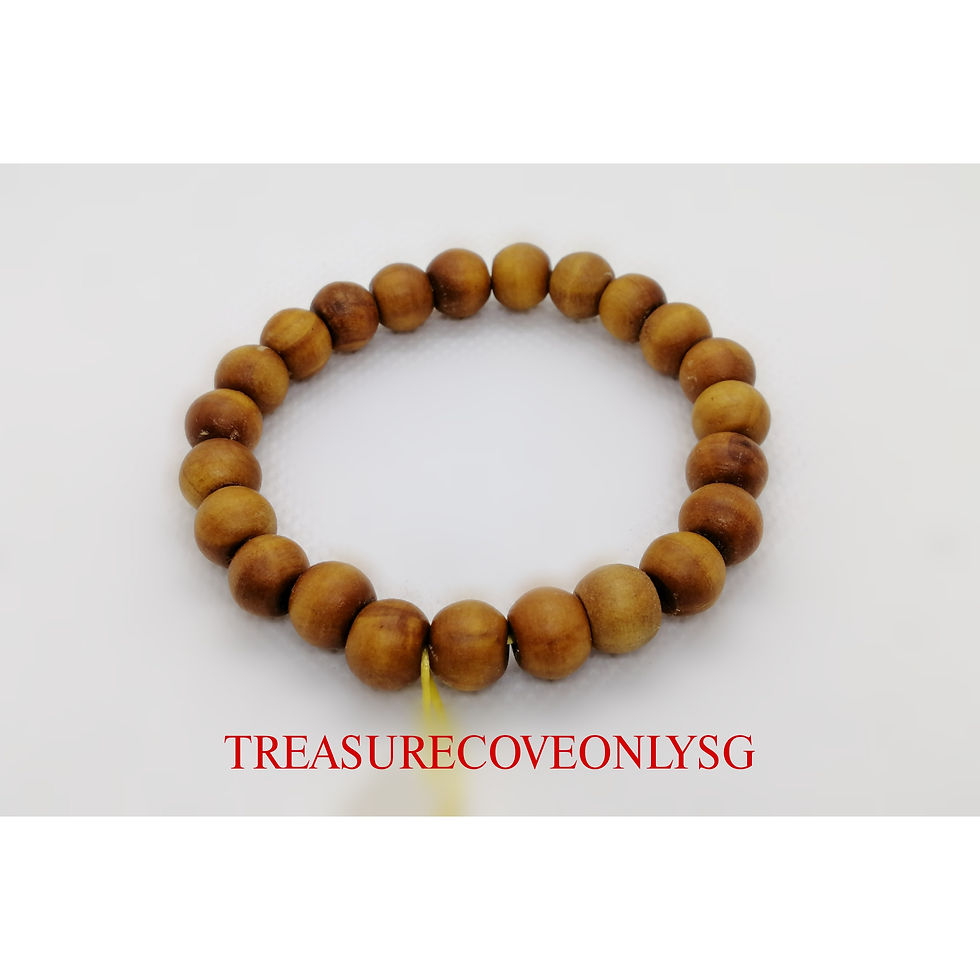 Thumbnail: India-Burma Sandalwood Bracelet 印度缅甸檀香手串 - 8.5mm