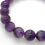 Thumbnail: Unique Amethyst 10mm Round Bracelet - C241187(20)