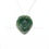 Thumbnail: Oil-Green Type 'A' Jadeite Heart-shaped Milo Pendant 翡翠A货油青心形弥勒吊坠