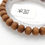 Thumbnail: India Old Sandalwood Water-Sink 6*7mm Bracelet 印度老山檀沉水6*7mm手串 - MZ09231432(3)
