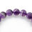 Thumbnail: Unique Amethyst 10mm Round Bracelet - C241187(20)