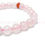 Thumbnail: Natural Rose Quartz with South Red Agate Bracelet