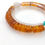 Thumbnail: Natural Burmese Amber with Assorted Treasures Design Bracelet - HP011500340