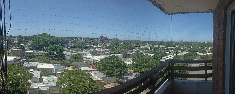Red de seguridad en edificio en Paso Molino - Montevideo