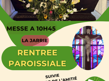RENTREE PAROISSIALE