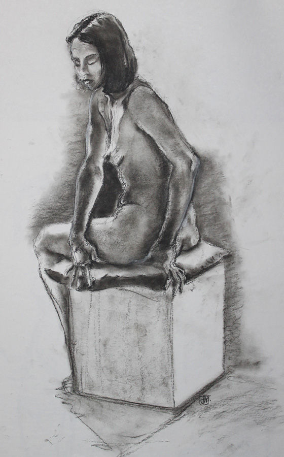 Life Drawing - Female Render