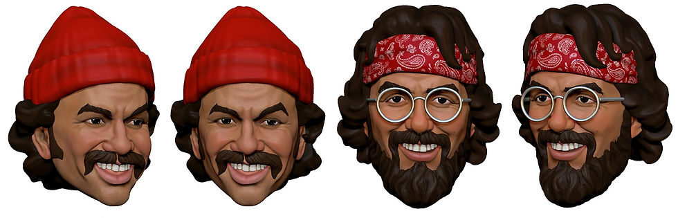 Cheech N Chong-Masks