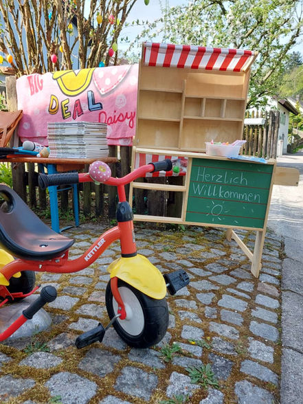 Bild eines Verkaufsstands.