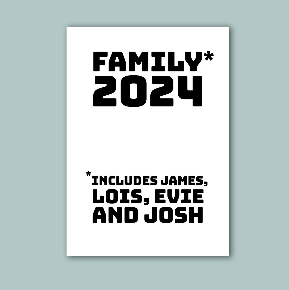 Thumbnail: Personalized word art in a sleek white modern picture frame, ideal as a thoughtful and unique gift