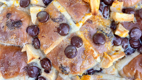 Bread and Butter 'Hot Cross' Pudding