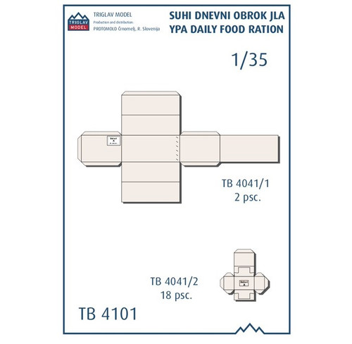 YPA Daily Food Ration boxes (1/35) | HOME