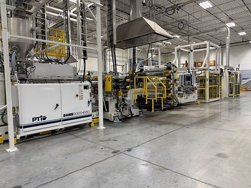 SUPER-G® HighSPEED™ extruder with compact footprint for high-output sheet extrusion