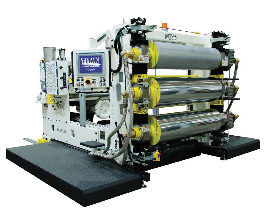 PTi Launches New G-Series® Configurable Roll Stand at NPE 2015