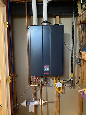 water heater installation