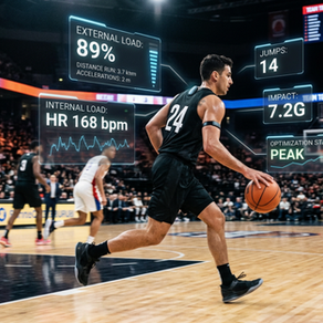 バスケットボールのパフォーマンスを科学する:負荷データに基づいた最適化戦略