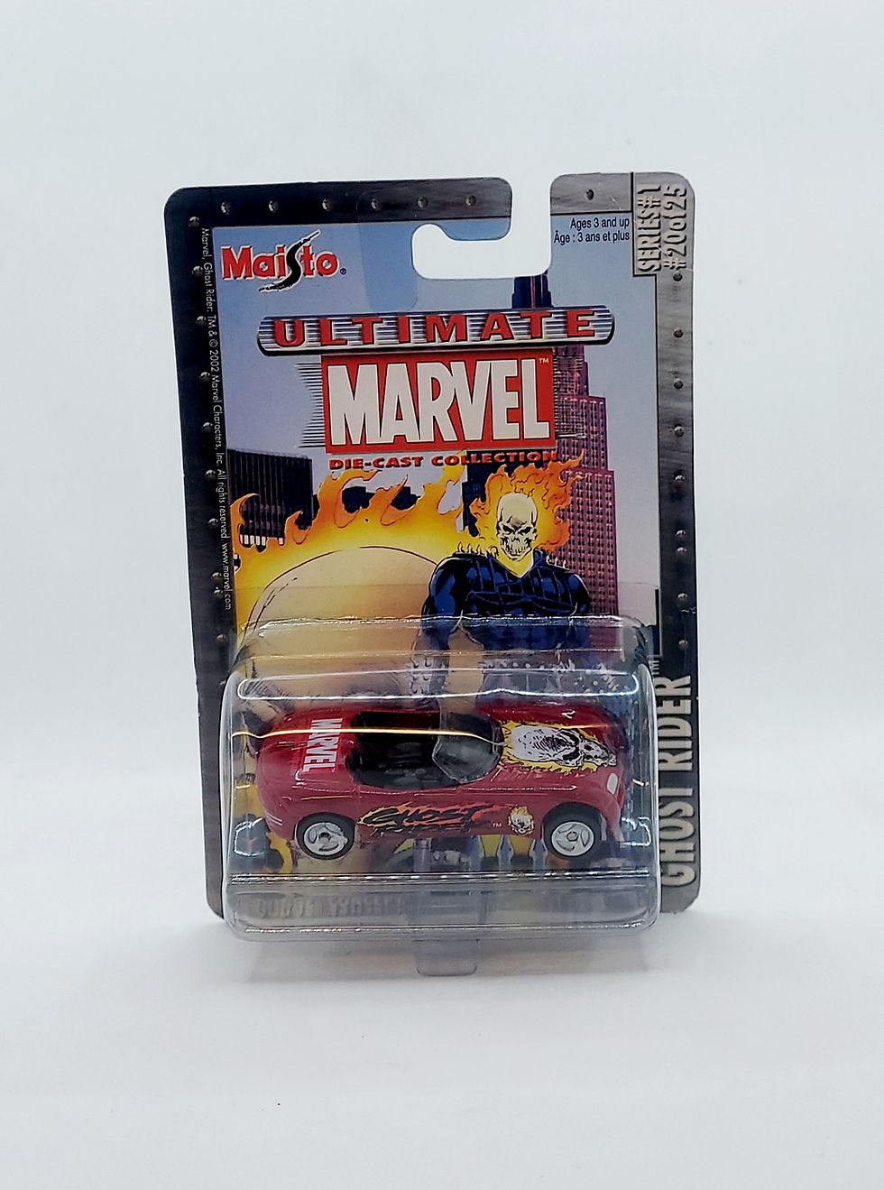2002 Maisto Ultimate Marvel Series #1 Ghost Rider: Dodge Concept