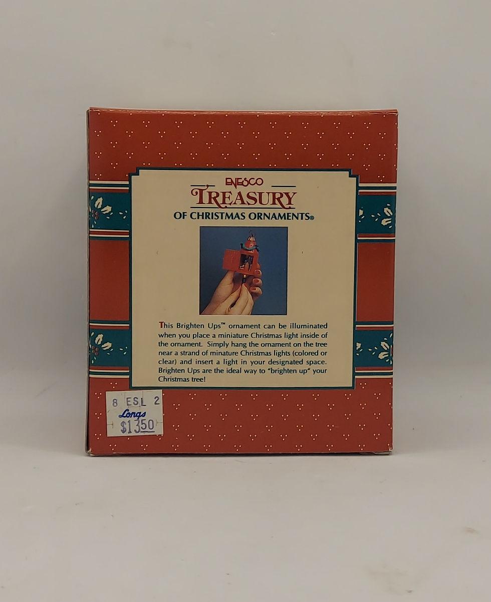 Thumbnail: 1993 Enesco Fourth in Miquel Mouse Series La Luminaria Christmas Ornament