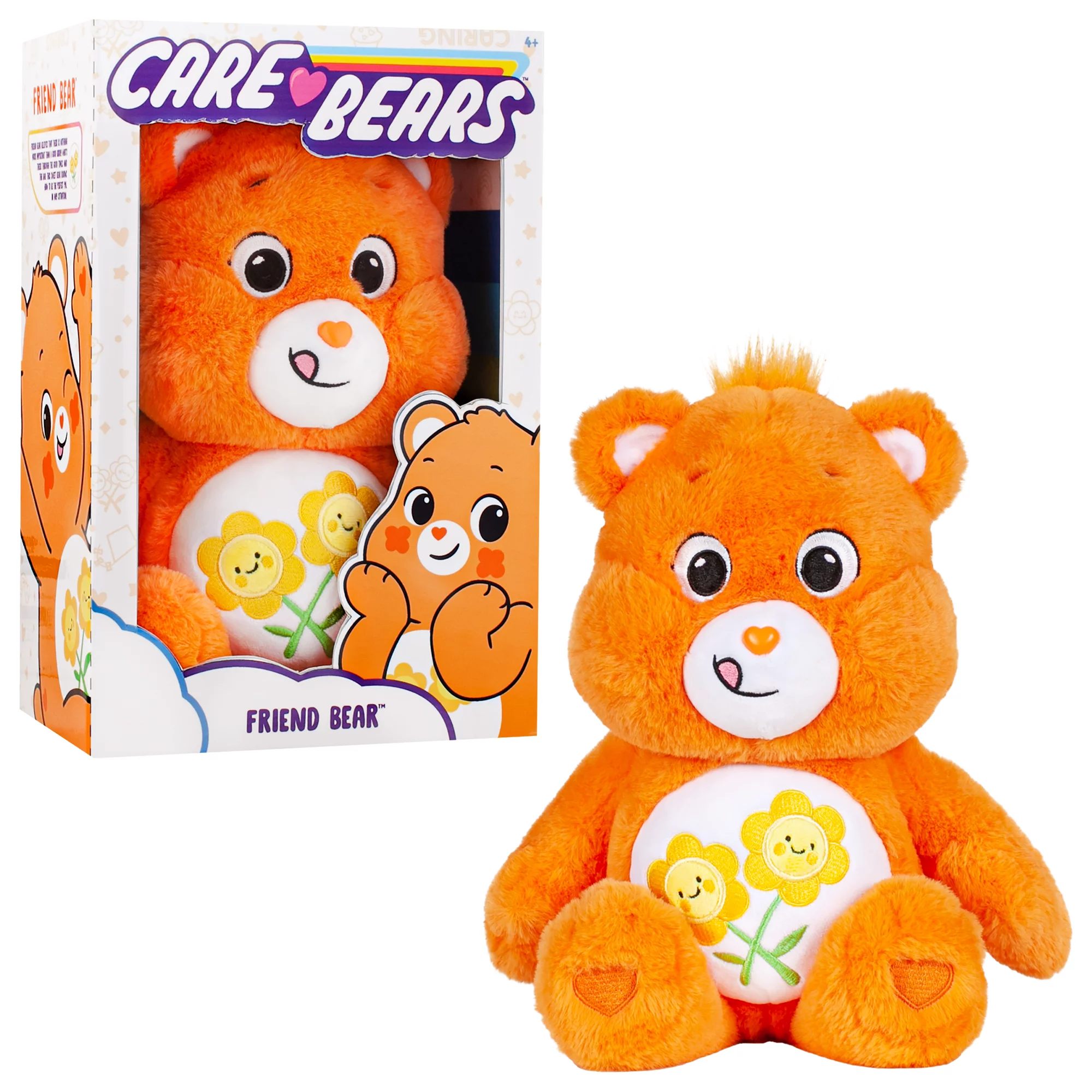 2021 Care Bears 14" Plush - Friend Bear - Soft Huggable