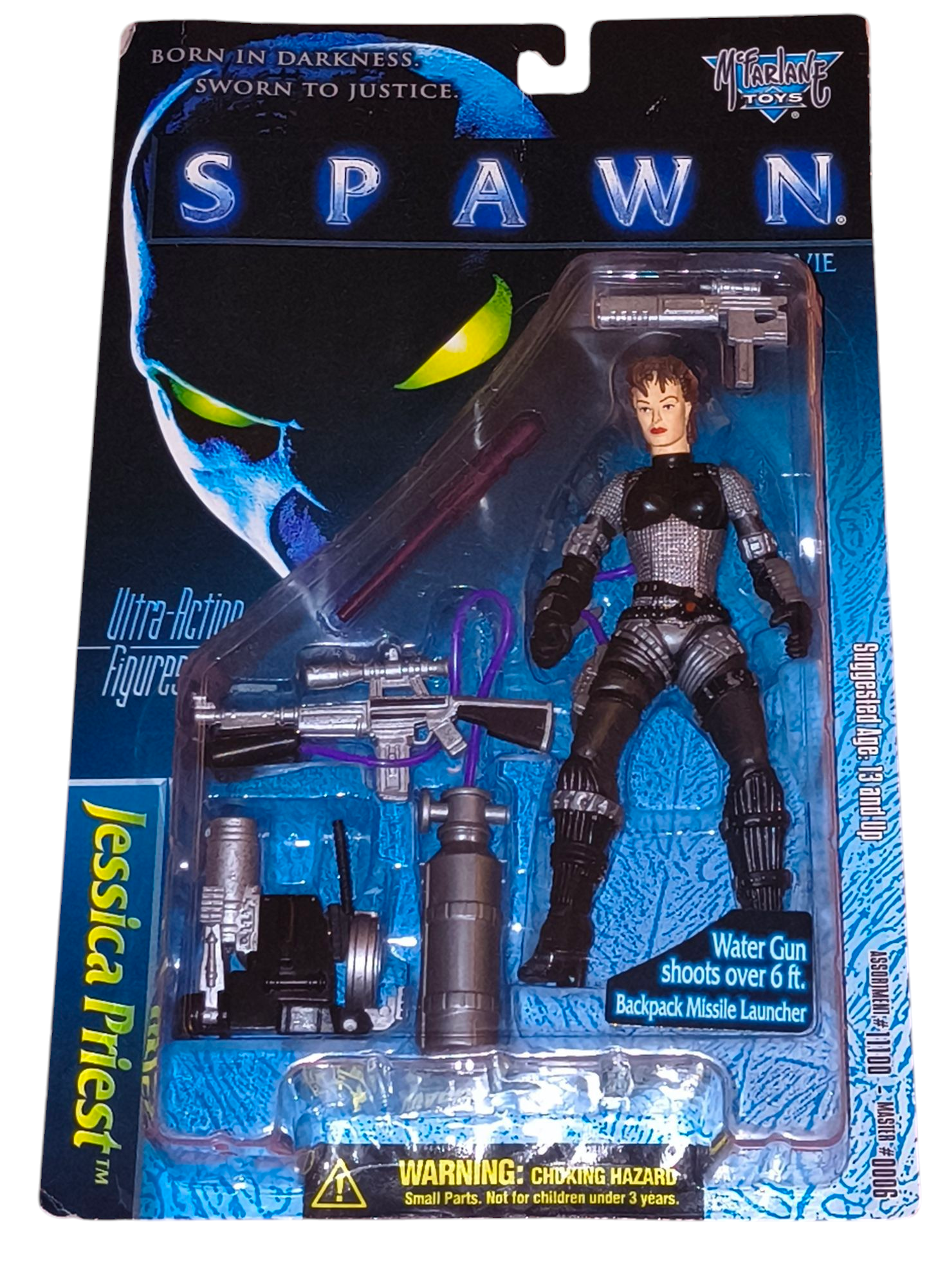 1997 McFarlane Toys The Spawn Movie Jessica Priest Action Figure