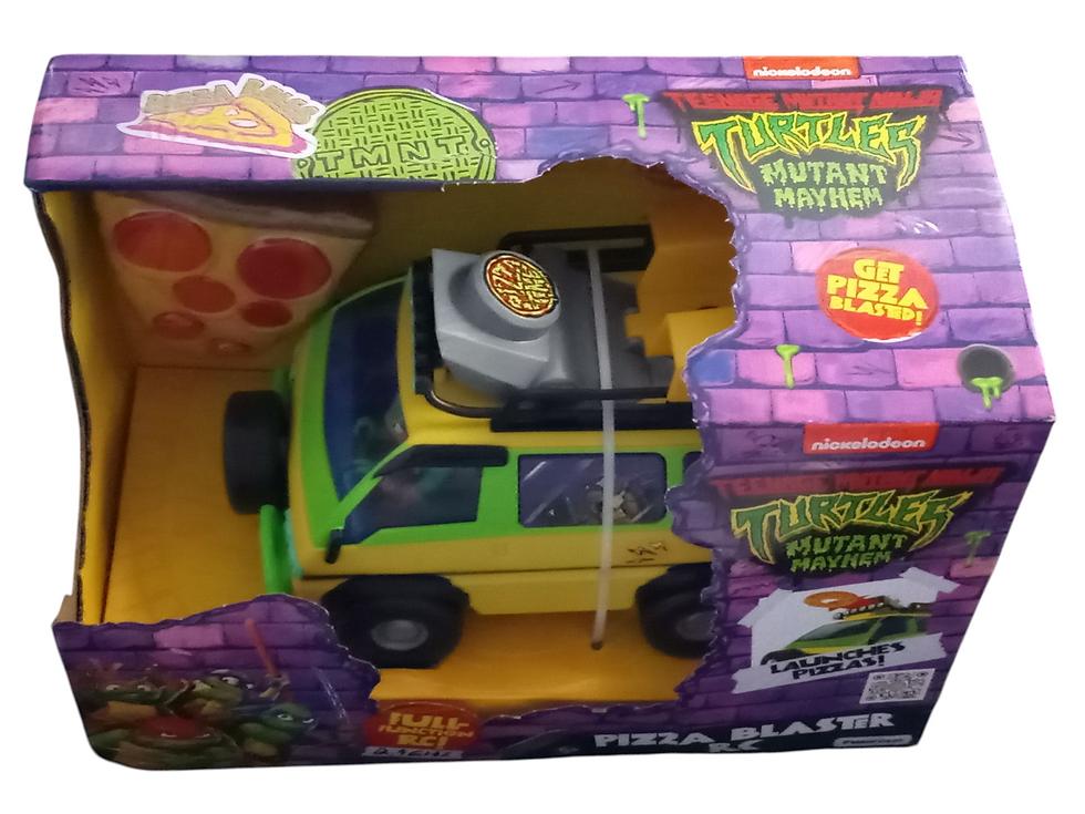 Thumbnail: Funrise TMNT Ninja Turtles Mutant Pizza Blaster Vehicle Battery Powered RC