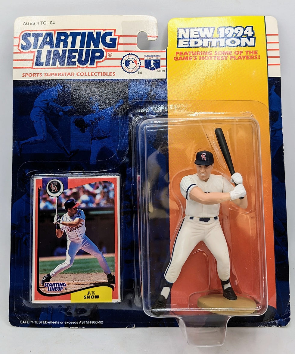 1994 Kenner Starting Lineup J.T. Snow California Angels MLB Figure