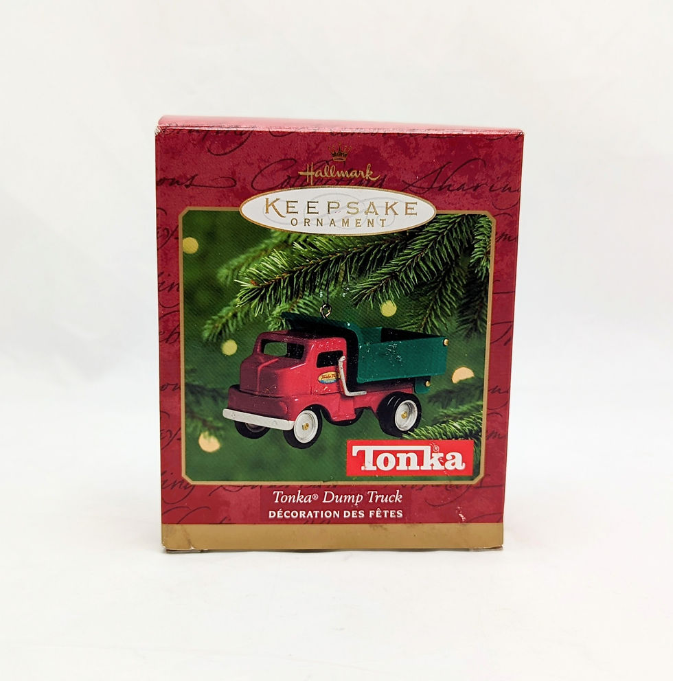 2000 Hallmark Keepsake Tonka Dump Truck Ornament