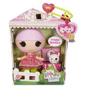 Lalaloopsy Littles Doll Trinket Sparkles and Pet Kitten 7"Doll