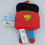 Thumbnail: Justice League Square Favor Plush Superman Bag Clip