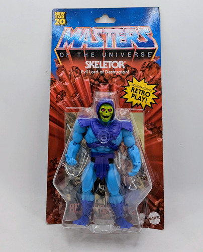 Figura SKELETOR Deluxe De Masters Of The Universe - Edición Mattel - ¡Nuevo Y Sellado!