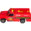 Thumbnail: 1988 Mattel Hot Wheels Red Emergency Rescue Ranger Unit Truck #2