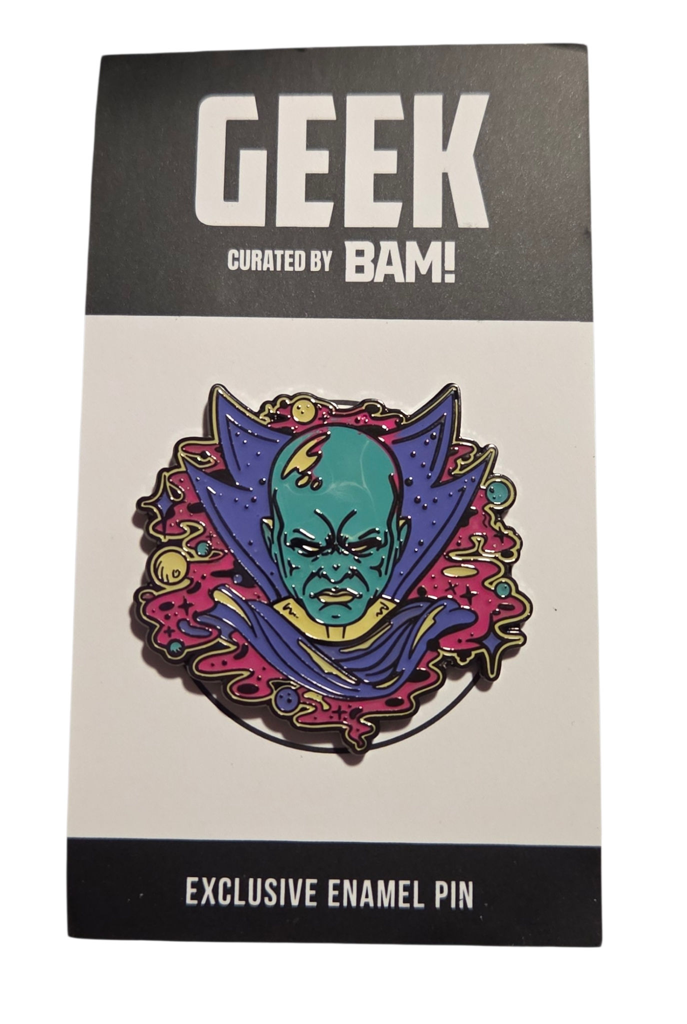 BAM Geek Box Marvel What If? The Watcher Limited Release Enamel Pin