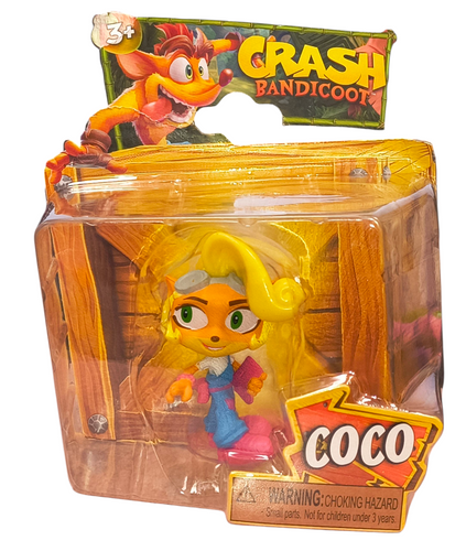 2023 Jakks Pacific Crash Bandicoot Coco Bandicoot Figure 2.5