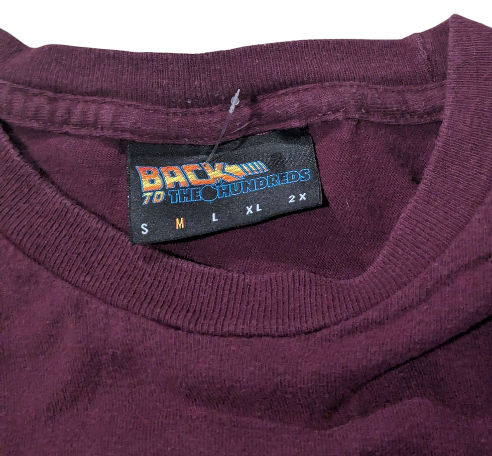 Thumbnail: The Hundreds x Back to the Future - Back to the Hundreds Mens Medium T-Shirt