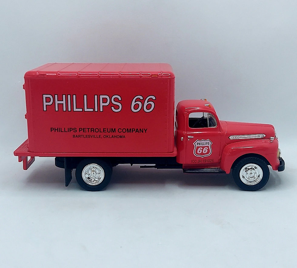 Thumbnail: 1992 First Gear 1951 Ford F-6 Phillips 66 Dry Good Van 1/34 Scale