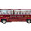 Thumbnail: Cigiochi City Bus Red Foot Track #18 Pull Back Bus Diecast