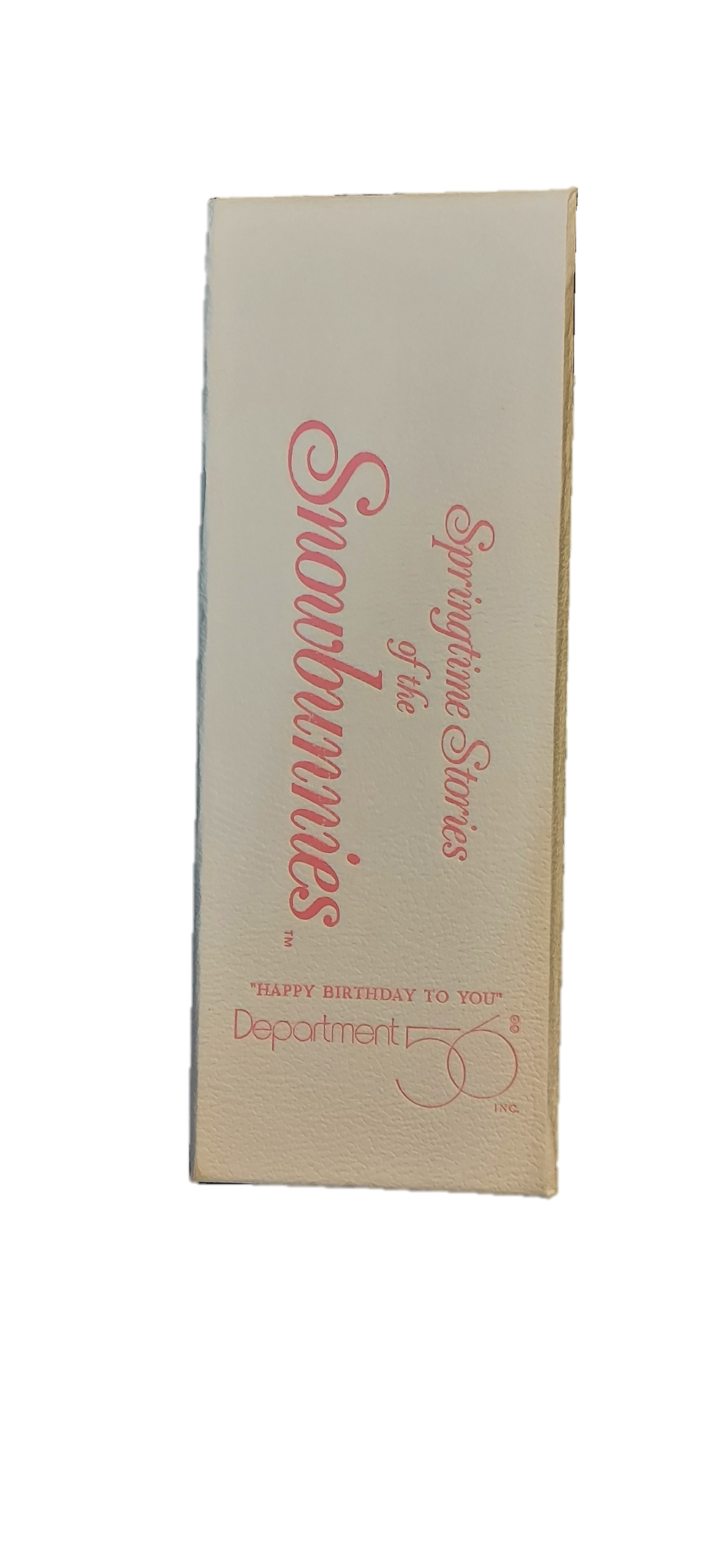 Thumbnail: Dept. 56 Snowbunnies Happy Birthday To You #26273
