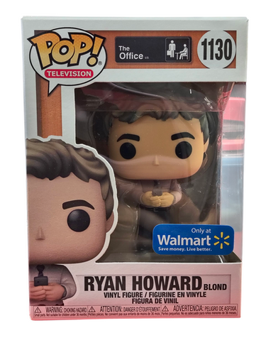 Funko Pop The Office Ryan Howard Blond 1130 Walmart Exclusive SC