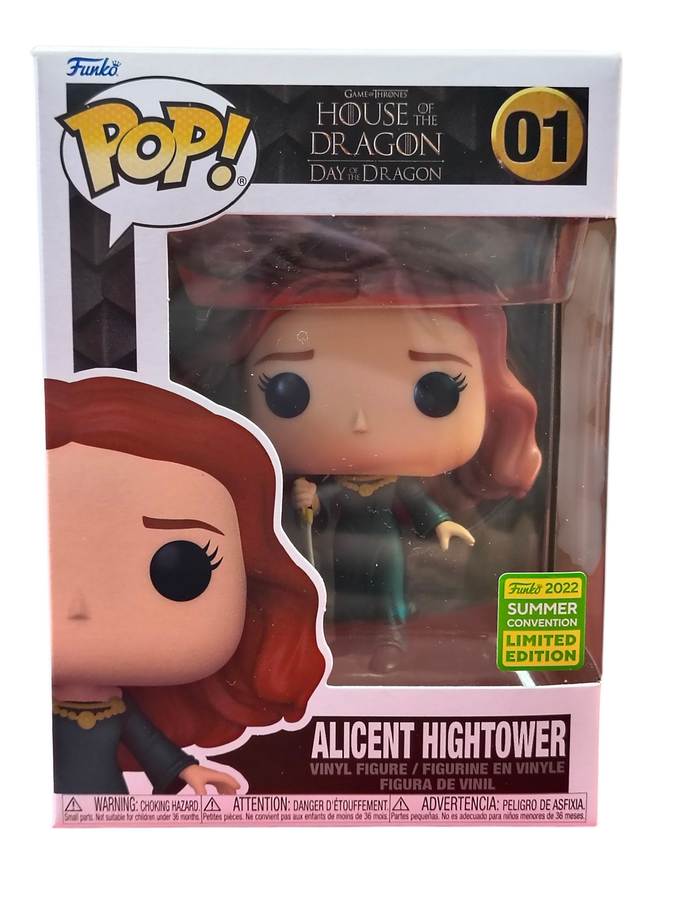 Thumbnail: 2022 Funko Pop House Of The Dragon Alicent Hightower 2022 Limited Edition 01 SC