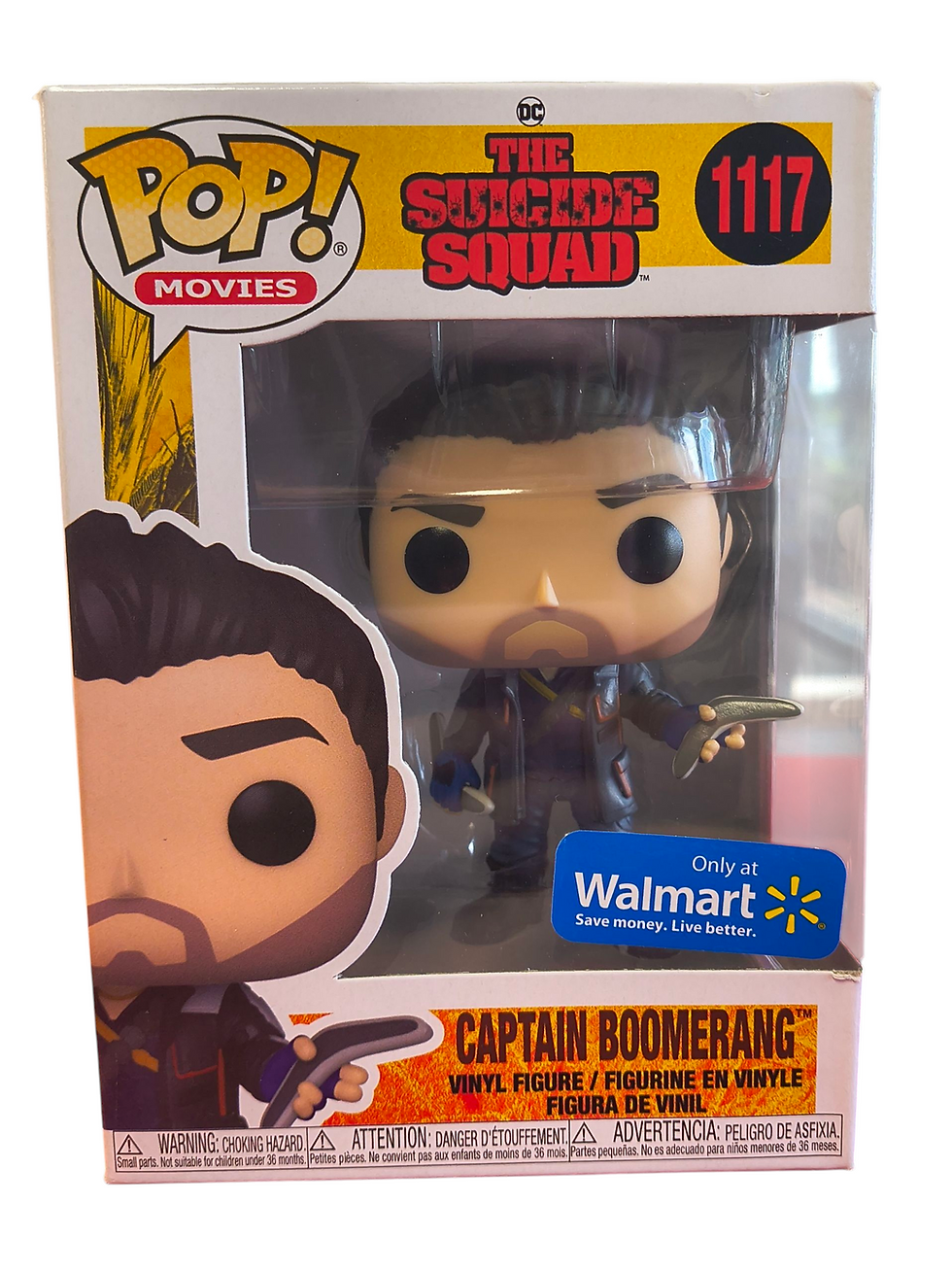 Funko Pop! DC Universe Captain Boomerang #1117 Walmart Exclusive Vinyl Figure