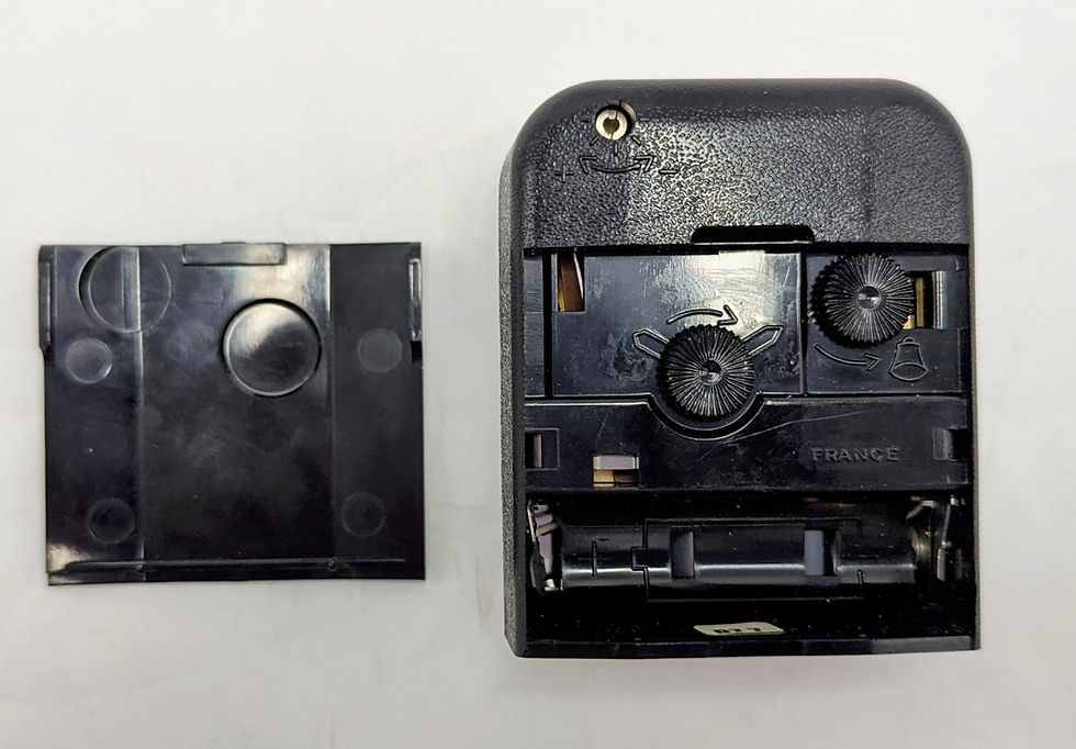 Thumbnail: Vintage French Tradition Alarm Clock Silver