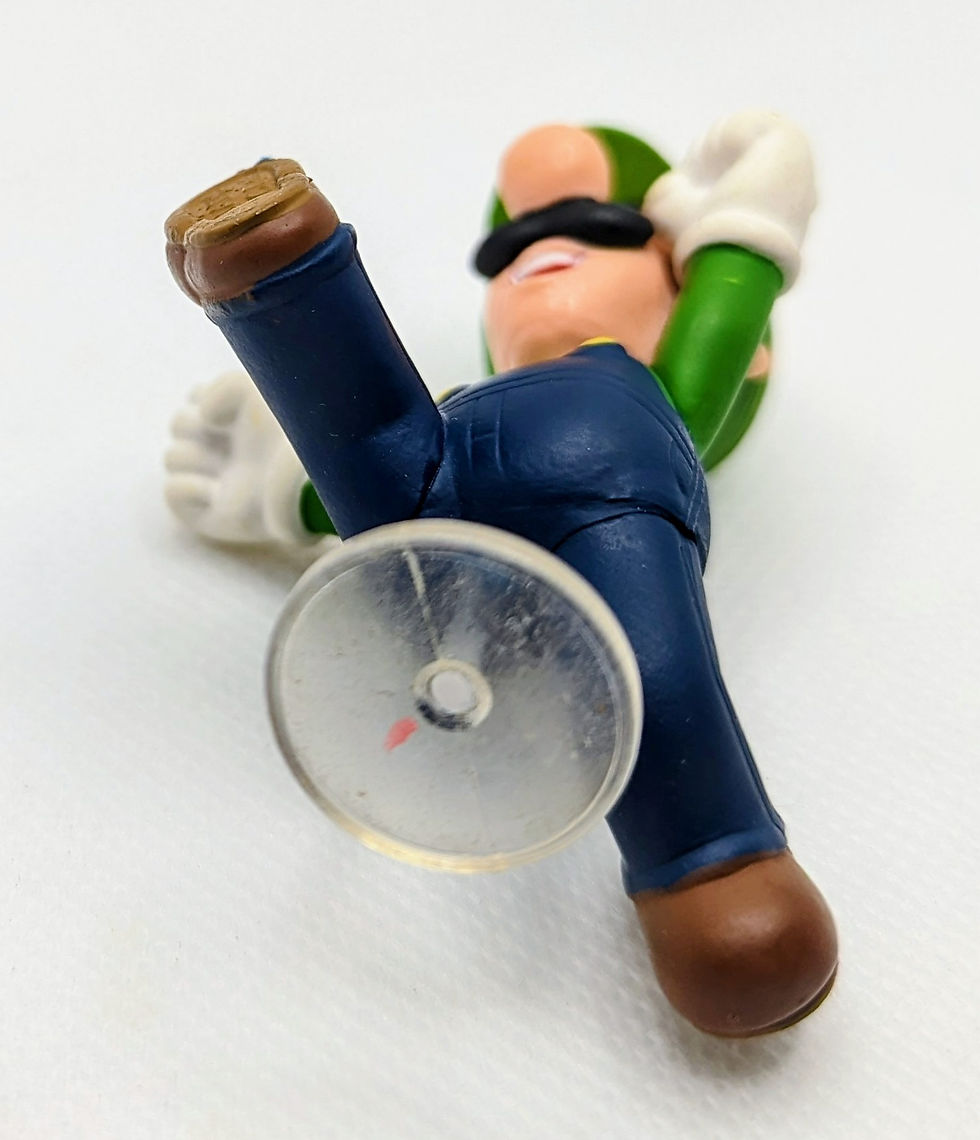 Thumbnail: Jakks Pacific Super Mario Bros Running Luigi 2.5 Inch Figure