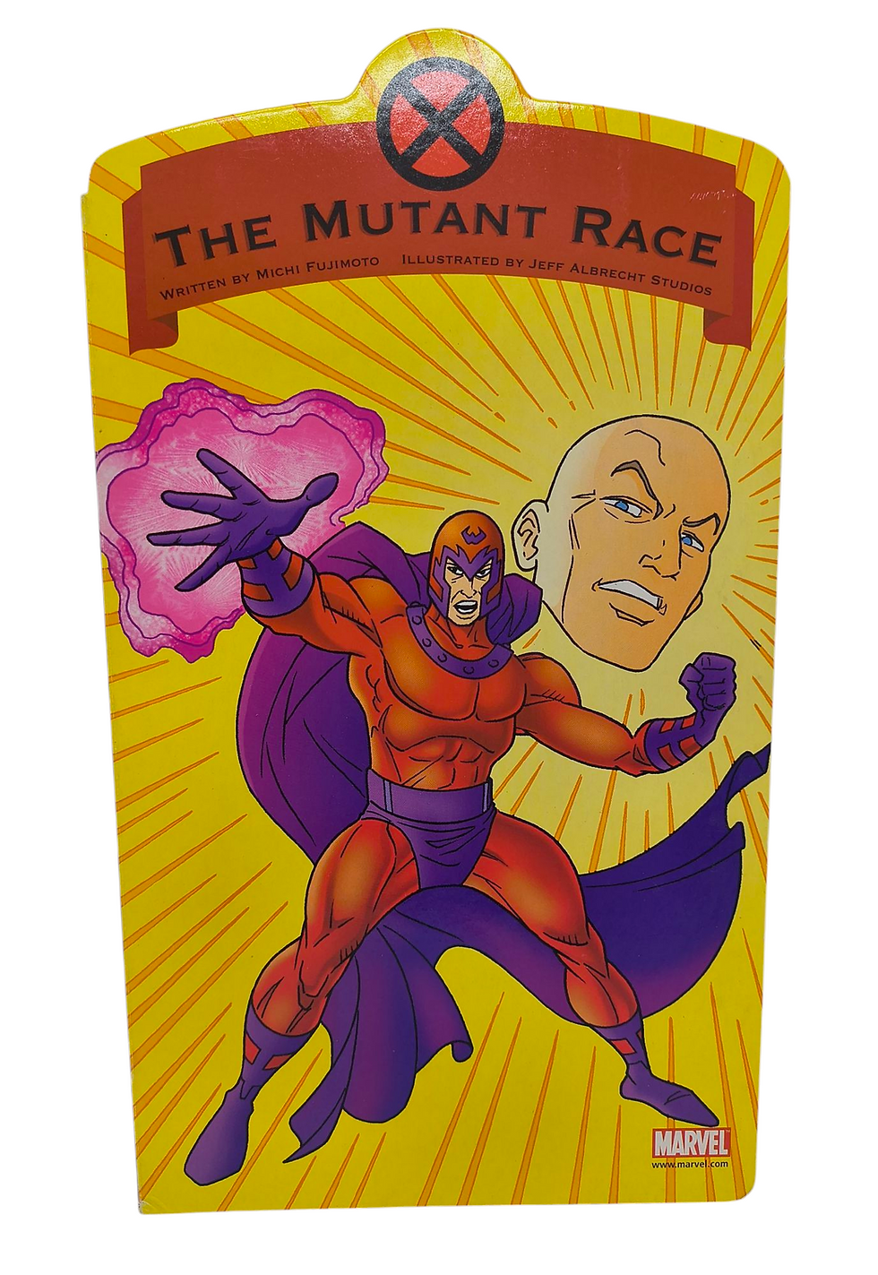 2002 Marvel Paradise Press X-Men The Mutant Race Childrens Board Book