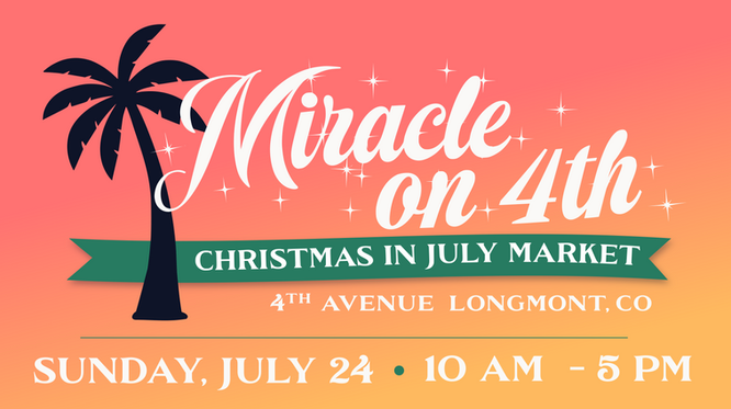 Come See St Nix & More Vendors @ Miracle On 4th Christmas In July Market