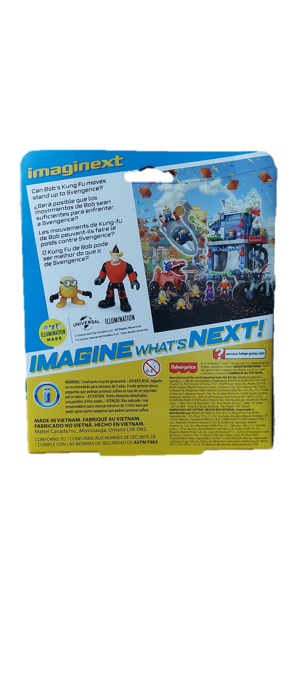 Thumbnail: Imaginext Minions: The Rise of Gru Bob And Svengence Figure Set