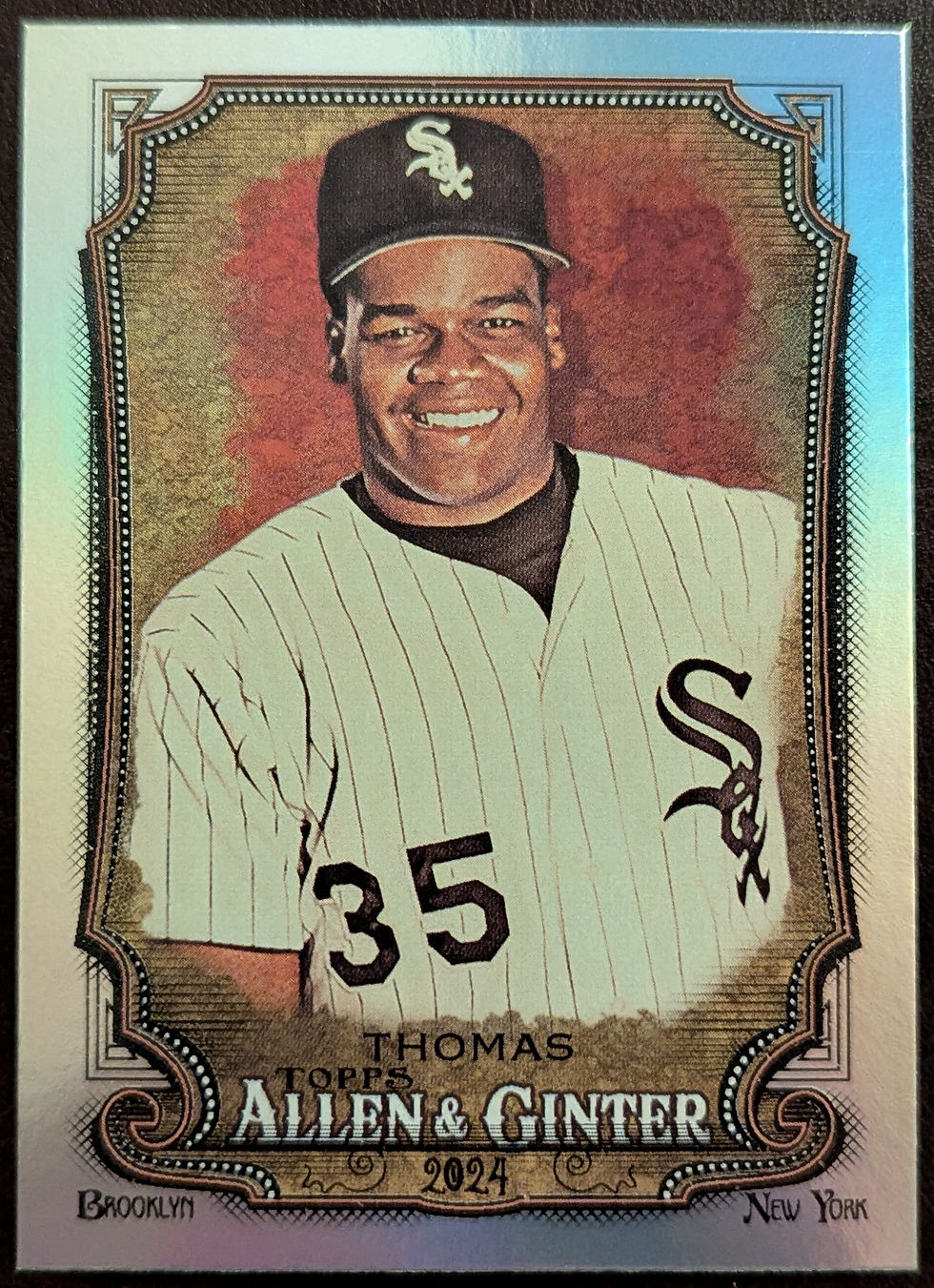 2024 Topps Allen & Ginter Hot Box Foil Frank Thomas #188 Chicago White Sox