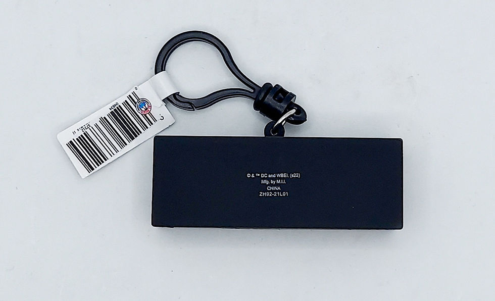 Thumbnail: Monogram The Batman Figural Bag Clip Block Logo