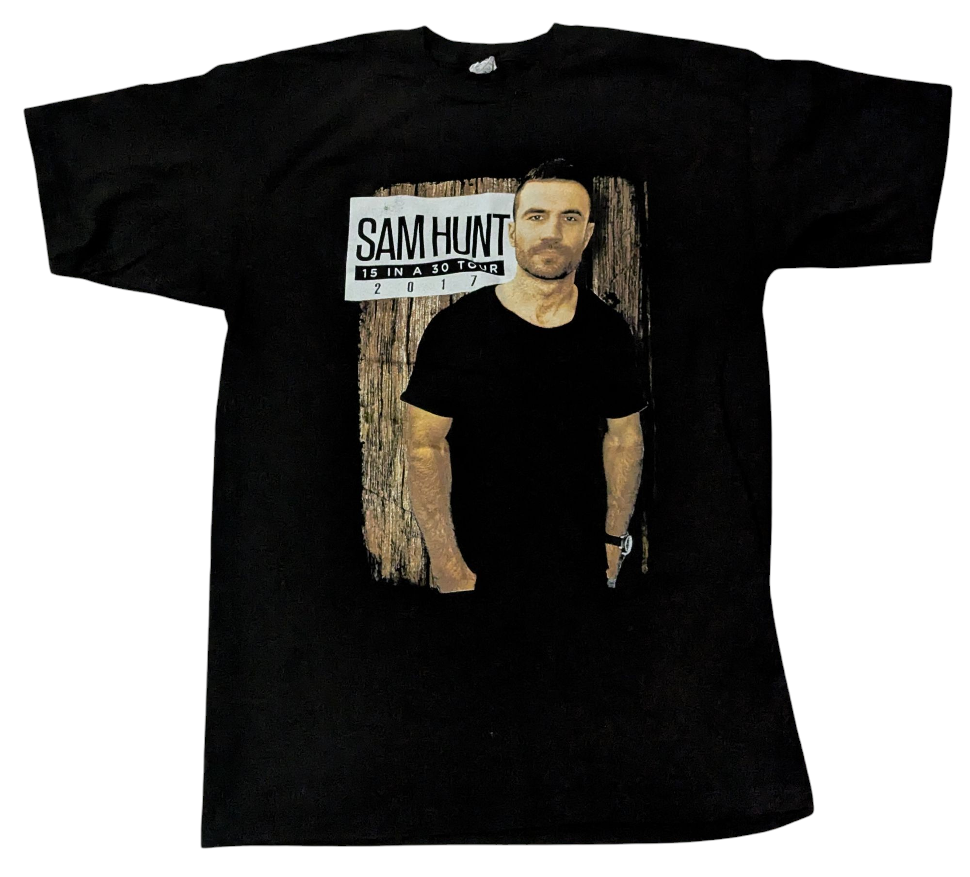 2017 Sam Hunt 15 In A 30 Chris Janson Maren Morris Concert Tour Mens M T-Shirt