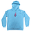 Thumbnail: Freeze Disney Alice In Wonderland Blue Hoodie Sweatshirt Cheshire Cat M(8-10)