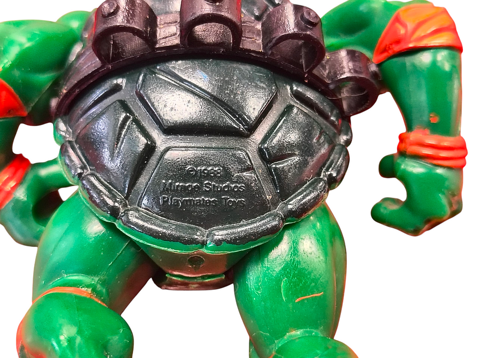 Thumbnail: 1988 Playmates Teenage Mutant Ninja Turtles Michelangelo Action Figure