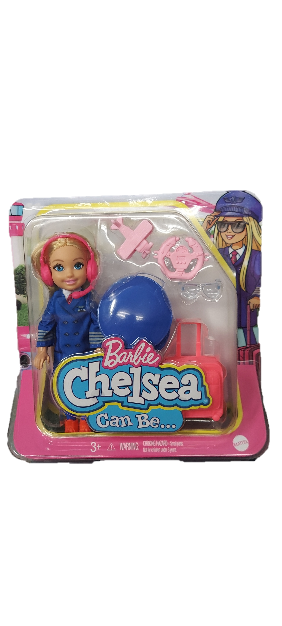 Barbie Chelsea Can Be Pilot Doll Playset